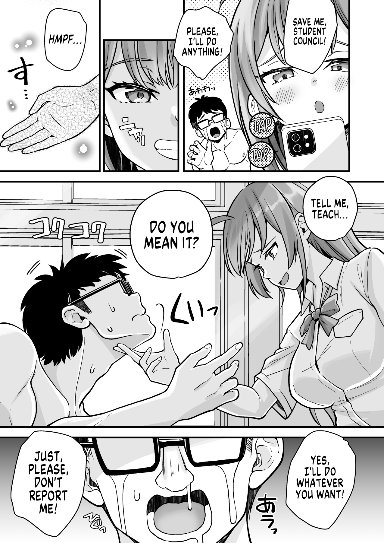 Hentai Manga Comic-The Loser Me Got Turned Into a Girl, so I Tried Having Degenerate Sex With My Teacher-Read-8